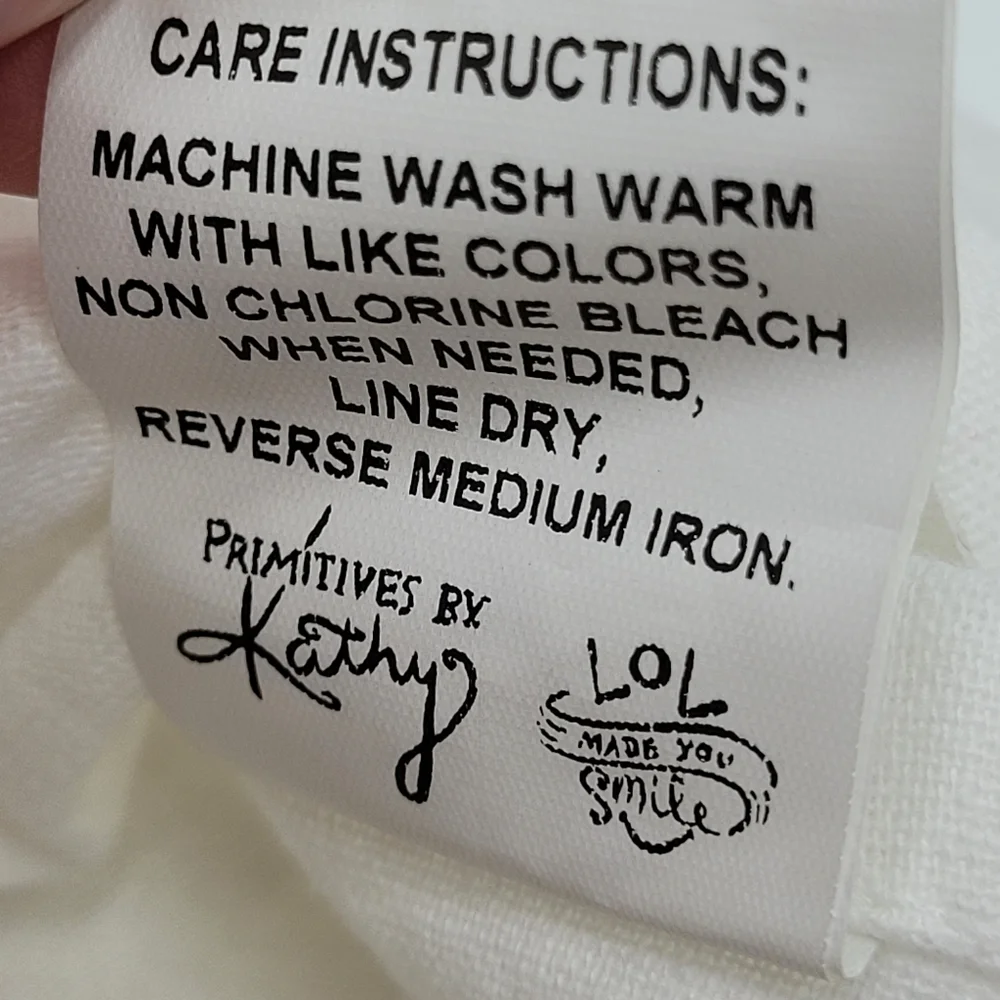 Primitives by Kathy Cat Hair Is My Glitter Dish Towel White Black Gold 28x28 NEW